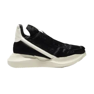 Кроссовки Rick Owens Geo Geth Runner 'Black Milk', черный