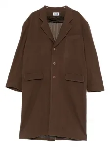 Однобортное пальто Magliano, коричневый