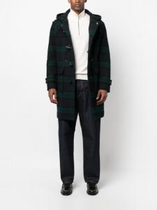 Mackintosh шерстяной дафлкот Weir, черный