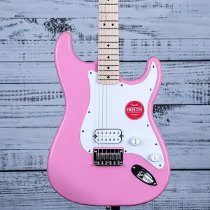 Электрогитара Squier Sonic Stratocaster | Флеш Розовый