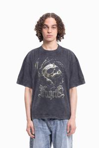 Футболка FAVELA PRUPLE HAZE UNISEX, Black Washed/Black Denim