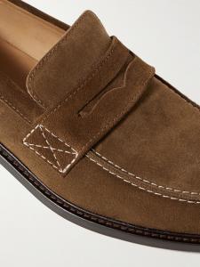 Замшевые пенни-лоферы Scott MR P., коричневый