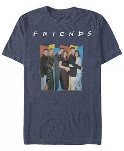 Мужская футболка с коротким рукавом с портретными панелями Friends Fifth Sun