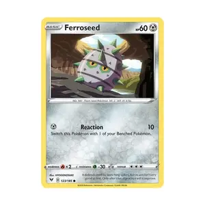 CCG Ферросид (C) № 123/185, Pokemon - SWSH04 - Vivid Voltage - Singles