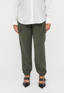 Брюки карго CARARIS LIFE ONLY Carmakoma, темно-зеленый