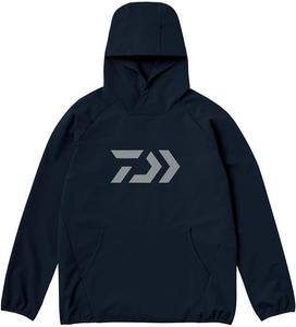 Толстовка Daiwa DE-6725 Light Stretch Hoodie, разные модели (2025 год), темно-синий