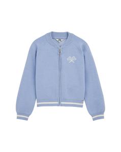 WE Fashion Куртка для межсезонья в светло-голубом цвете