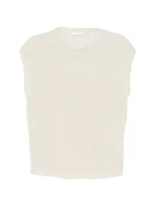 Футболка с вырезом-лодочкой Panicale, бежевый