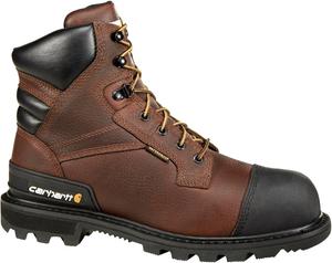 Carhartt мужские Csa 6-дюймовые утепленные рабочие ботинки Waterproof со стальным защитным носком Cmr6859, Brown Pebble Oil Tanned