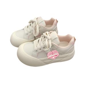 Alxnan Антискользящие и износостойкие низкие скейтерские туфли для женщин с эффектом увеличения роста - розовые с эксклюзивным кулоном, цвет Pink+Exclusive Pendant