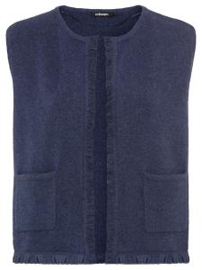 Вязаный кардиган Olsen, индиго