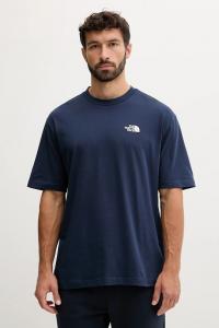 Базовая хлопковая футболка The North Face, темно-синий