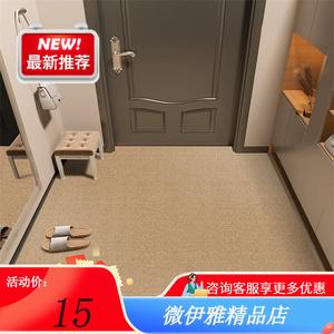 Y U-LIVE Ковер 100х120 см для прихожей, грязеотталкивающий, моющийся, нескользящий, петлевой ворс, цвет Charcoal Brown