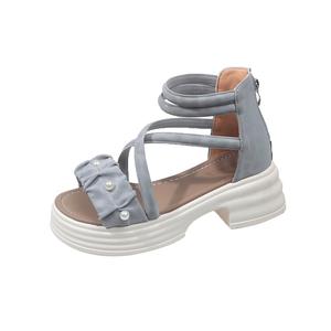 TONYBEAR Женские сандалии на одной застежке синие, цвет Blue