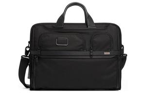 Альфа 3 Кожаная Сумка для Ноутбука Унисекс Черный TUMI