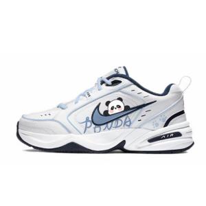 Nike Air Monarch 4 нескользящие и износостойкие утолщенные кроссовки low top для увеличения роста unisex white