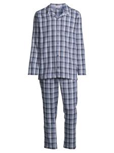 Длинная пижама SEIDENSTICKER Classic Twill, синий