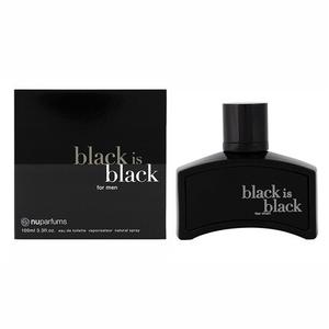 Parfum de France Black is Black Homme Eau de Toilette Spray 100ml Parfums De France