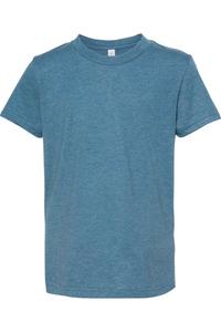 BELLA + CANVAS Детская футболка CVC, Heather Deep Teal