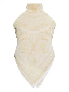 Блузка с узором "пейсли" Versace