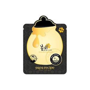 Papa Recipe Черная прополисная очищающая увлажняющая маска для лица успокаивающая подтягивающая для всех типов кожи