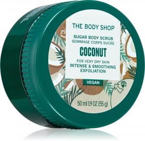 Кокосовый скраб для тела, веганский скраб для тела с кокосом The Body Shop, 50 мл