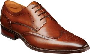 Мужские оксфорды Florsheim Sorrento Wingtip, Cognac