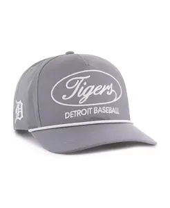 Мужская серая кепка Detroit Tigers Foundational Hitch Adjustable '47 Brand