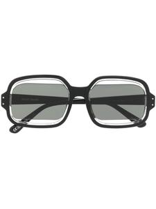Henrik Vibskov солнцезащитные очки Olga в квадратной оправе, черный