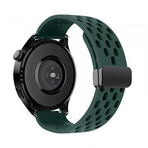 Biaodaige Часы Strap Huawei Compatibility Silicone Material, Pine Needle Green