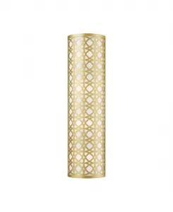 Настенный светильник Calinda с 4 плафонами Livex, золотистый тон