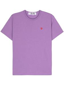 Comme Des Garçons Play футболка с логотипом, фиолетовый