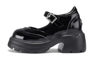 Iijin Туфли Мэри Джейн женские, черные, темно-коричневые