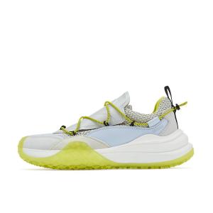 Кроссовки ASH Lifestyle Shoes Women's Low-top Grey/Blue/Yellow, светло-серый