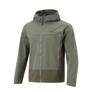 Куртка-тренч от LiNing Fitness Series для мужчин Snail Smoky Green