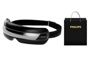 Массажер для глаз Spot Vibration с 3D-объемным массажем, термотерапией и портативной маской для снятия усталости глаз PHILIPS