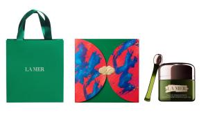 HAILANZHIMI новогодний лимитированный концентрированный восстанавливающий крем для глаз успокаивающий подтягивающий увлажняющий против морщин 15ml LA MER