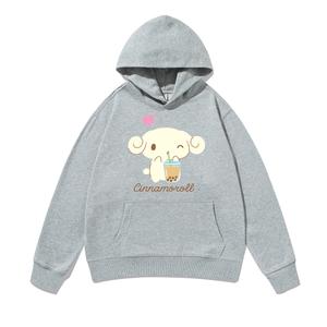 Свитшот Cinnamoroll Yugui Dog Unisex Sanrio, серый