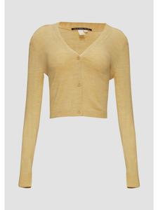 Кардиган 16W0_золотисто-желтый QS