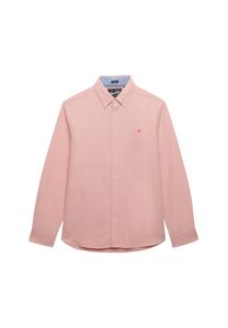 Superdry & Co Рубашка 'Oxford Preppy' для бизнеса комфортного кроя в пыльно-розовом цвете
