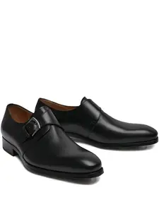 Туфли-монки с миндалевидным носком Loja Das Meias, черный