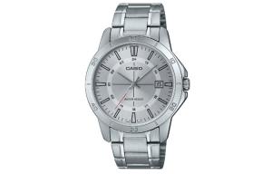 Мужские классические серебряные часы MTP-V004D-7C CASIO