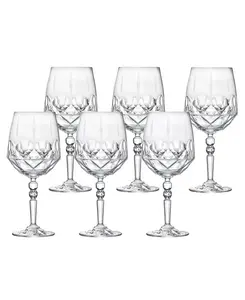 Набор из 6 бокалов для коктейля Alkemist на ножках Lorren Home Trends, clear
