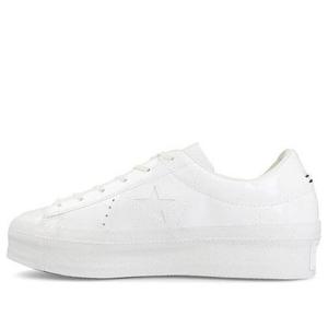 Кроссовки one star platform low 'vintage white' Converse, белый