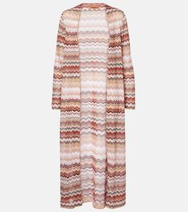 Вязаный кардиган Missoni, Multi Brown Tones On Light