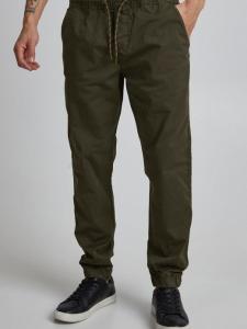 Брюки-Чиносы без застежек бнимбу Blend, зеленый