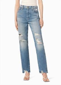 Джинсы бойфренда Niki Mid Rise в стиле 90-х годов в шансах разрушить JOE'S Jeans, цвет chances destruct