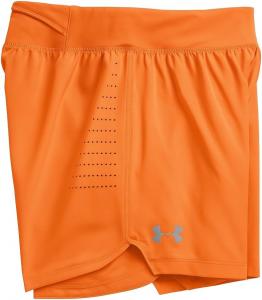 Мужские беговые шорты Under Armour UA 5" Speedpocket, Orange Blast - 866