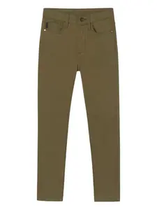 Брюки с застежкой на пуговицах Mayoral, зеленый