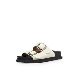 Сандалии Deep Breath с двумя пуговицами, серебряный